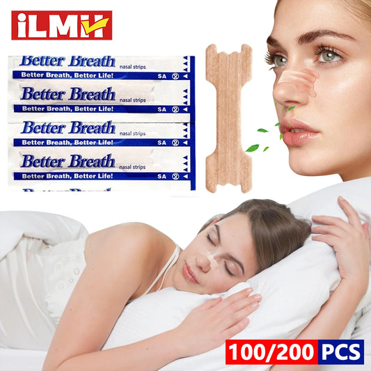 Anti-Snoring Nasal Strips – Breathe Easier & Sleep Better